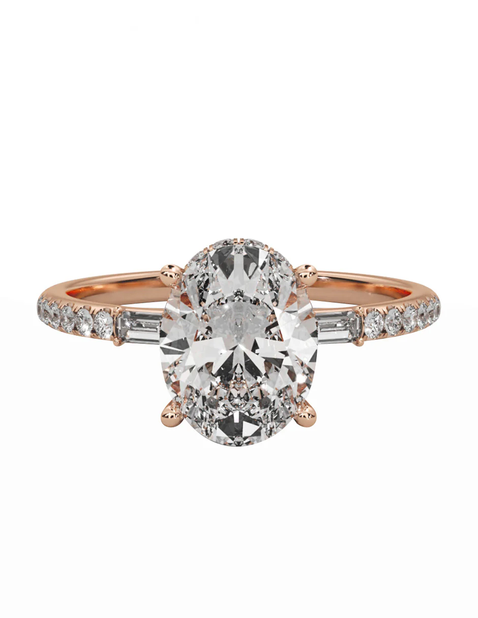 MONTADURA PARA PERSONALIZAR ANILLO DE COMPROMISO - PAVÉ - Image 9