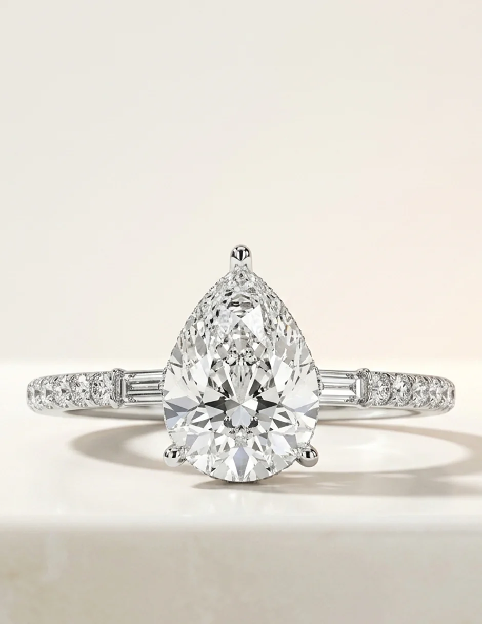 MONTADURA PARA PERSONALIZAR ANILLO DE COMPROMISO - PAVÉ - Image 13