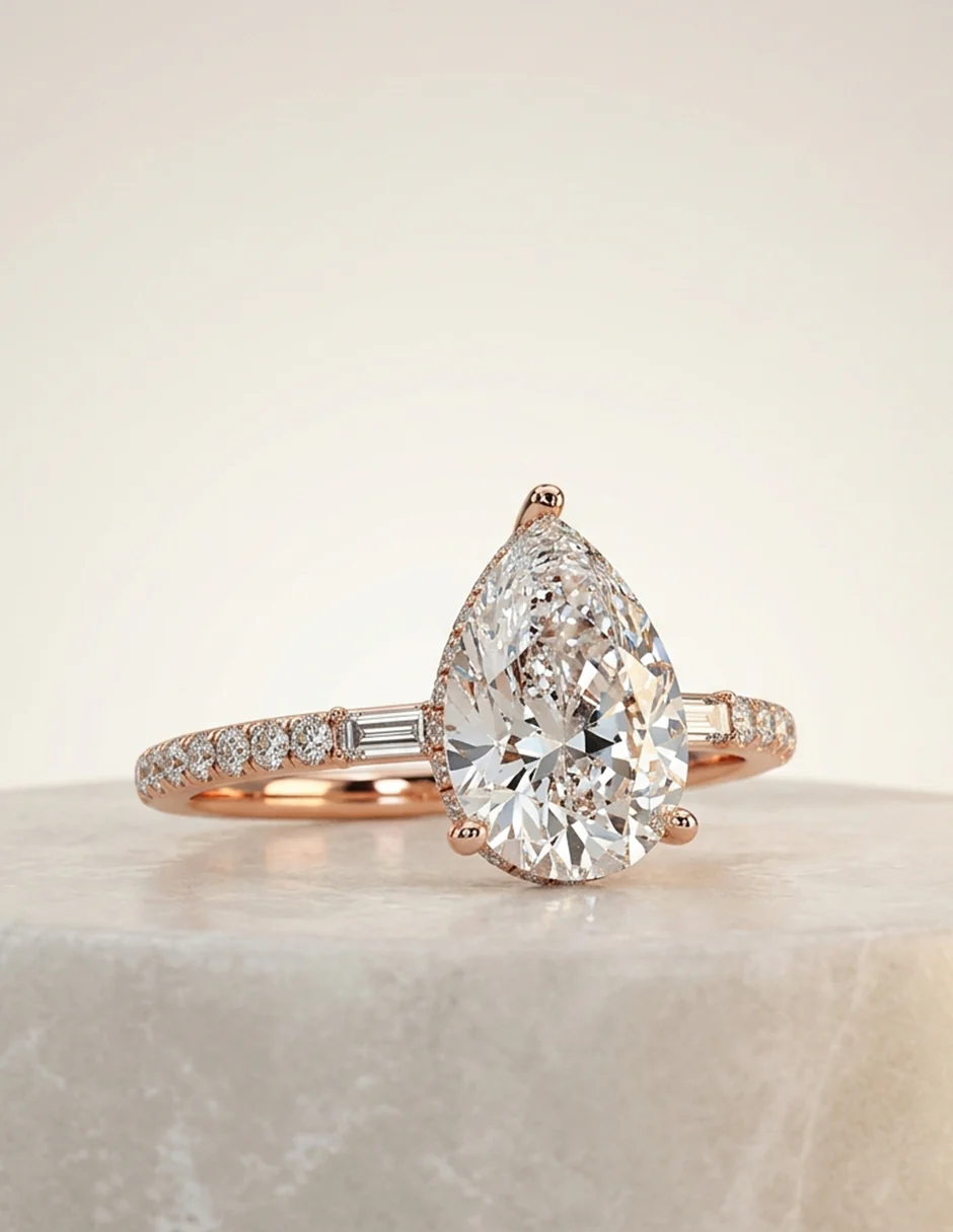MONTADURA PARA PERSONALIZAR ANILLO DE COMPROMISO - PAVÉ - Image 16