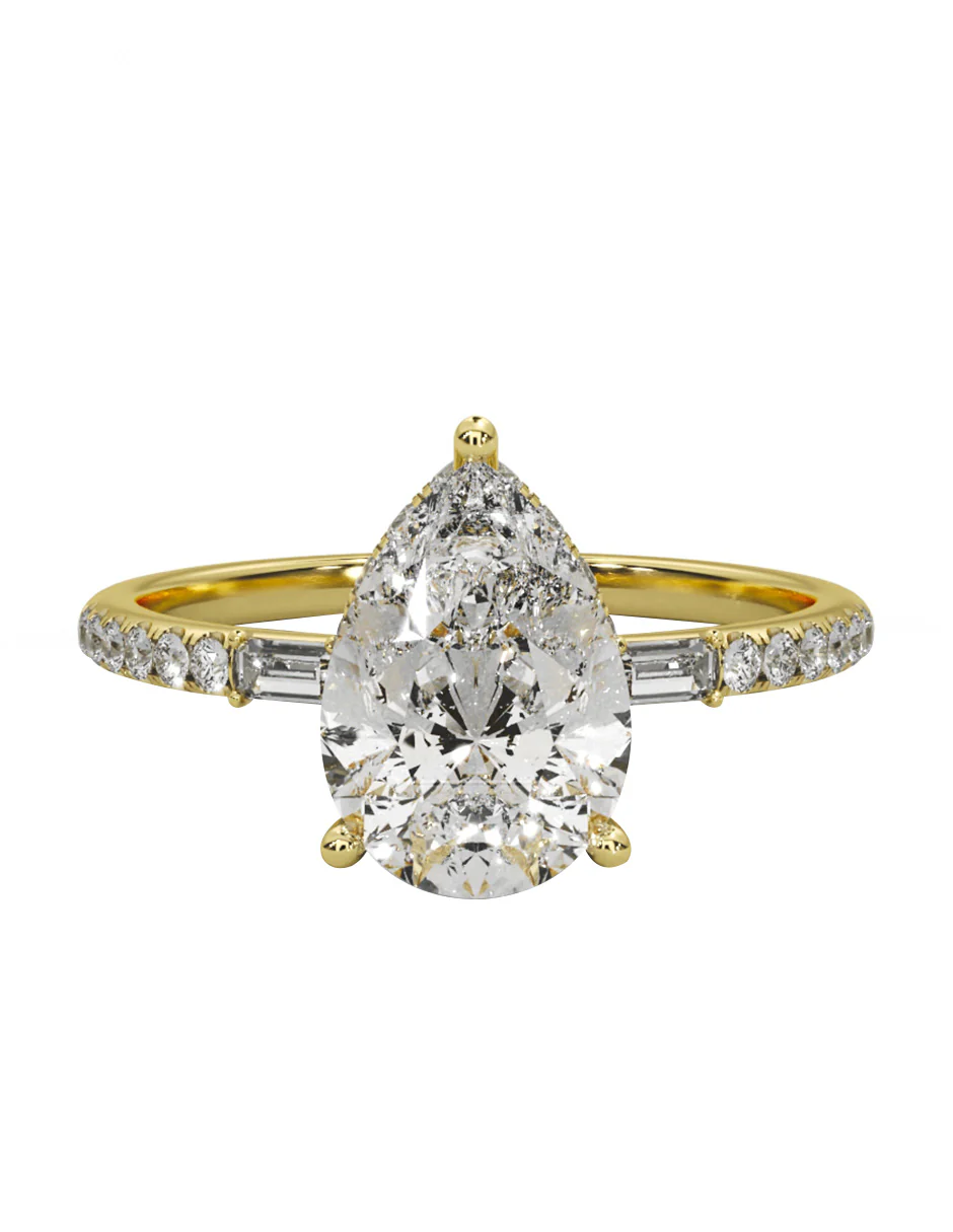 MONTADURA PARA PERSONALIZAR ANILLO DE COMPROMISO - PAVÉ - Image 5