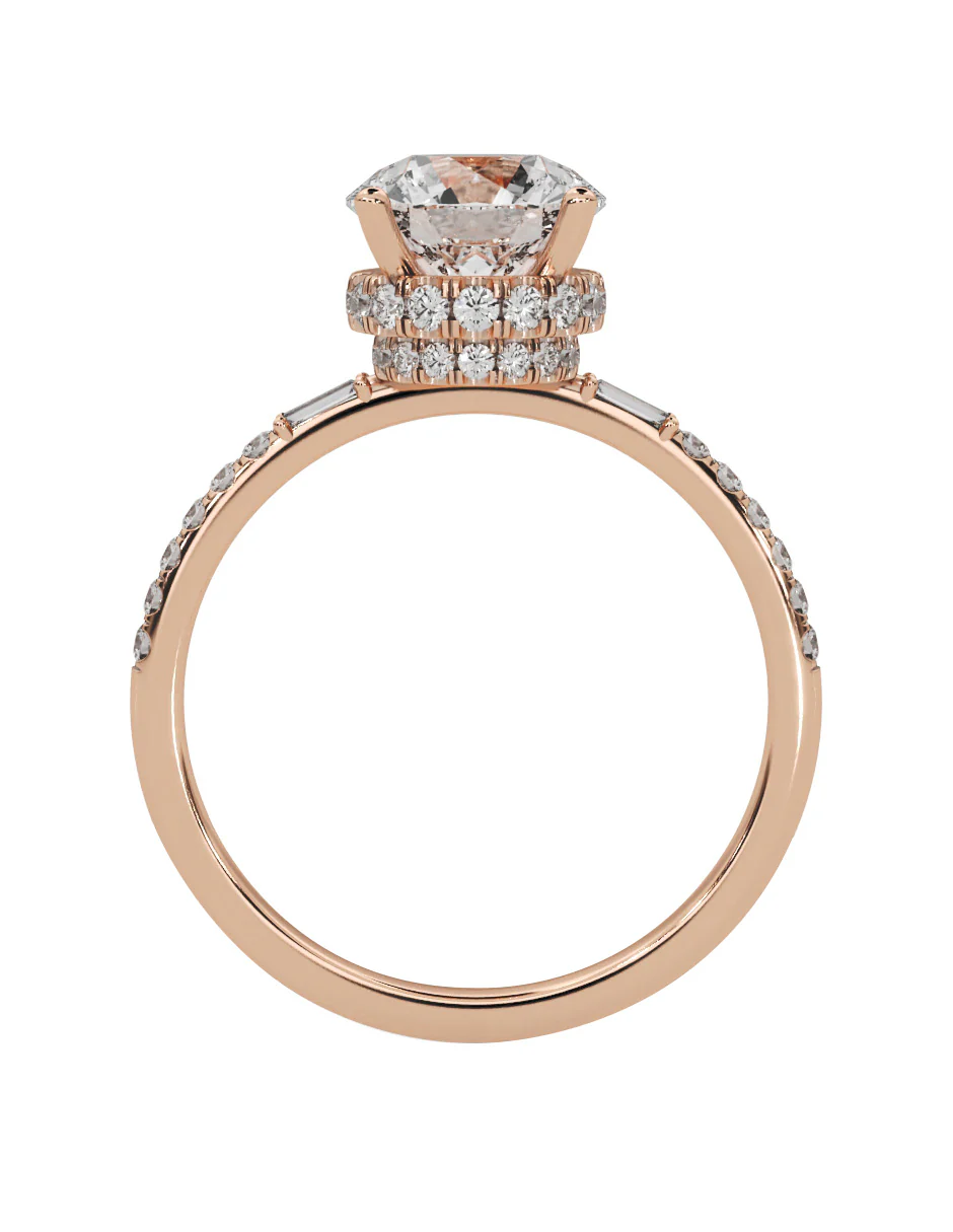 MONTADURA PARA PERSONALIZAR ANILLO DE COMPROMISO - PAVÉ - Image 10