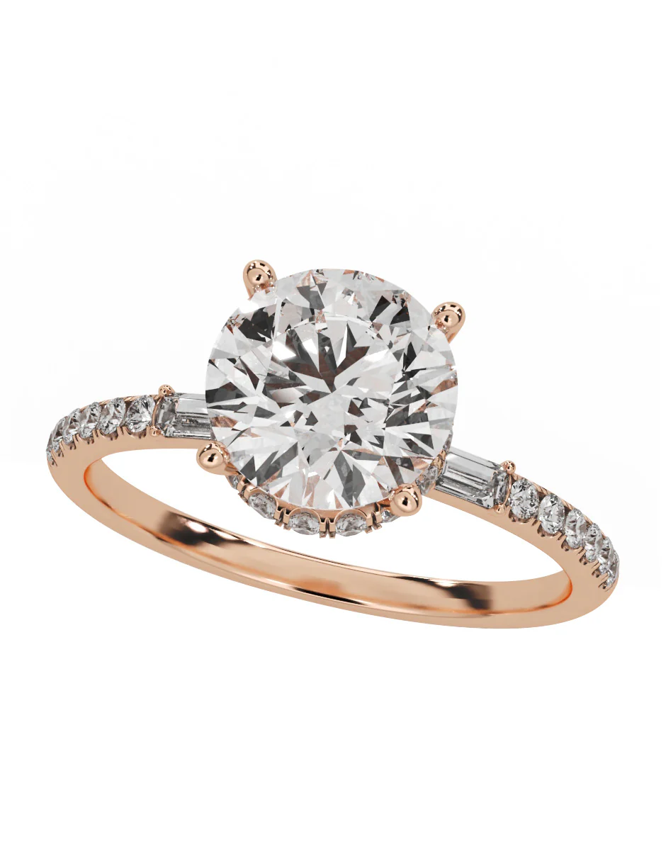 MONTADURA PARA PERSONALIZAR ANILLO DE COMPROMISO - PAVÉ - Image 11