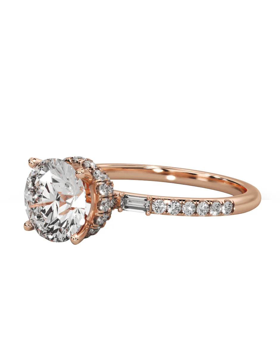 MONTADURA PARA PERSONALIZAR ANILLO DE COMPROMISO - PAVÉ - Image 12