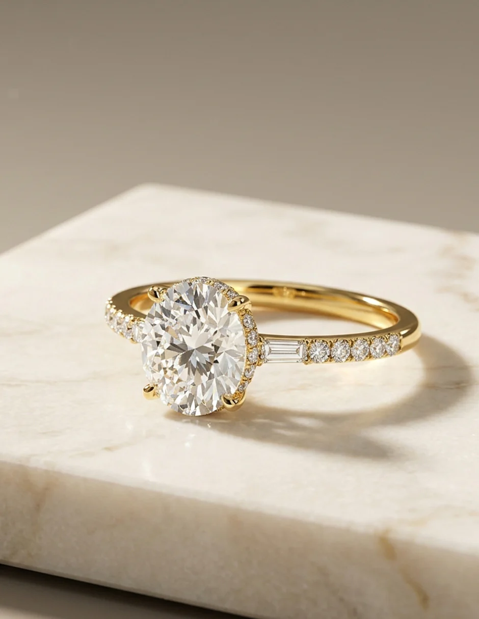MONTADURA PARA PERSONALIZAR ANILLO DE COMPROMISO - PAVÉ - Image 14