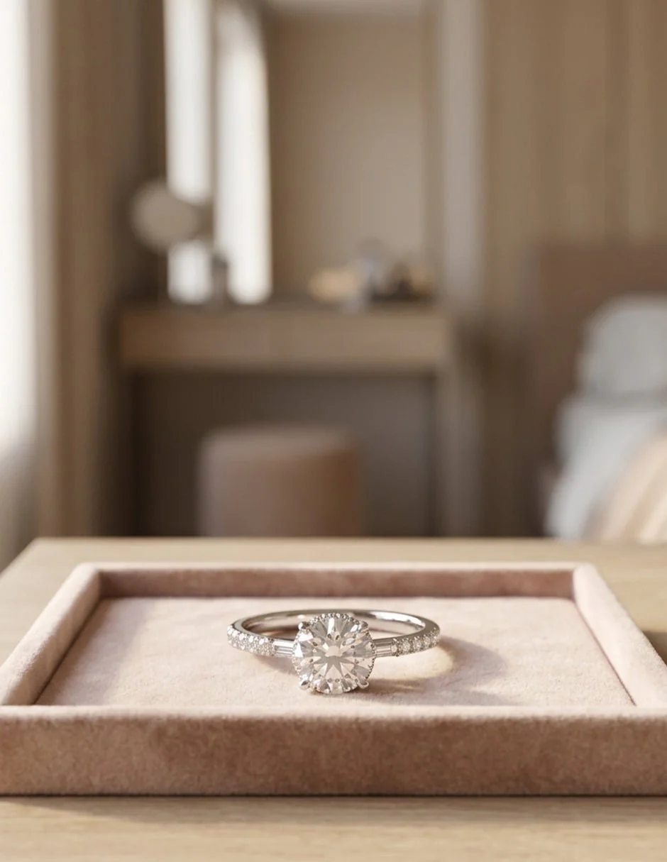 MONTADURA PARA PERSONALIZAR ANILLO DE COMPROMISO - PAVÉ - Image 13