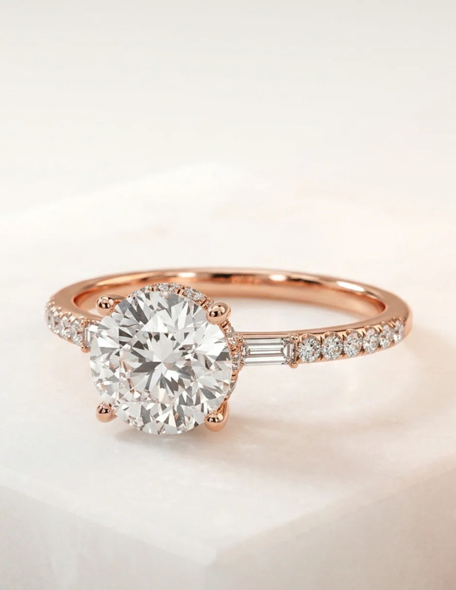 MONTADURA PARA PERSONALIZAR ANILLO DE COMPROMISO - PAVÉ - Image 15
