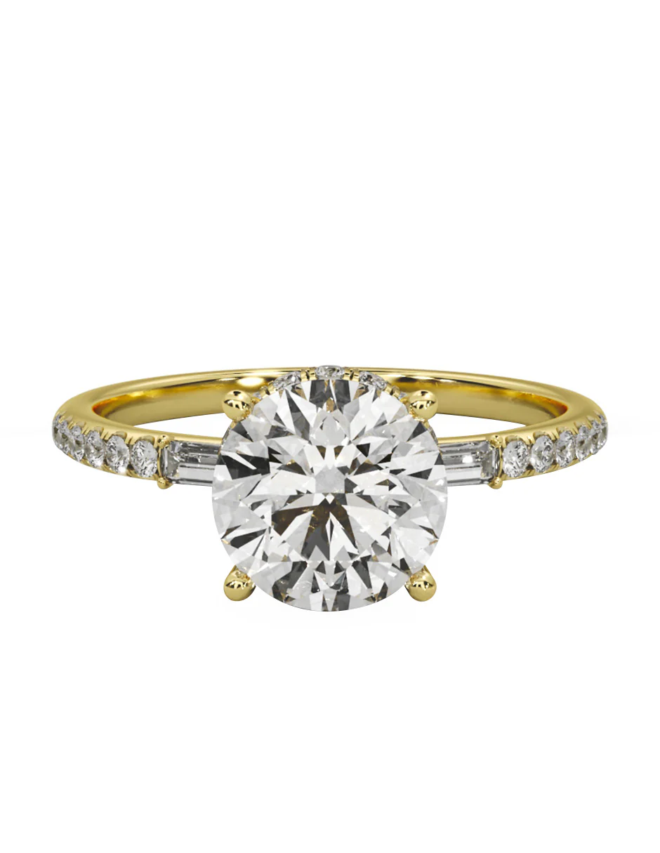 MONTADURA PARA PERSONALIZAR ANILLO DE COMPROMISO - PAVÉ - Image 5
