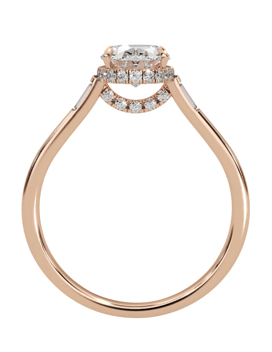 MONTADURA PARA PERSONALIZAR ANILLO DE COMPROMISO - PAVÉ - Image 10