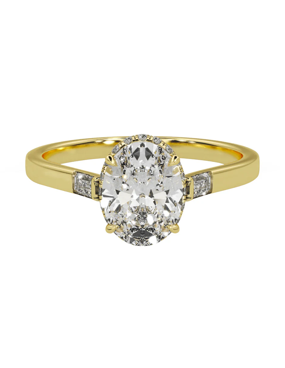 MONTADURA PARA PERSONALIZAR ANILLO DE COMPROMISO - PAVÉ - Image 5