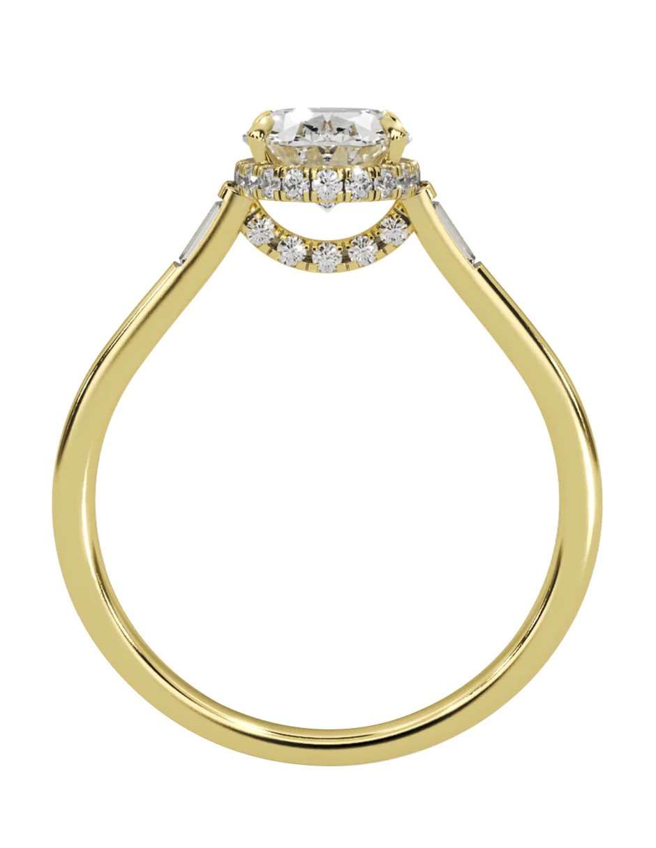 MONTADURA PARA PERSONALIZAR ANILLO DE COMPROMISO - PAVÉ - Image 6