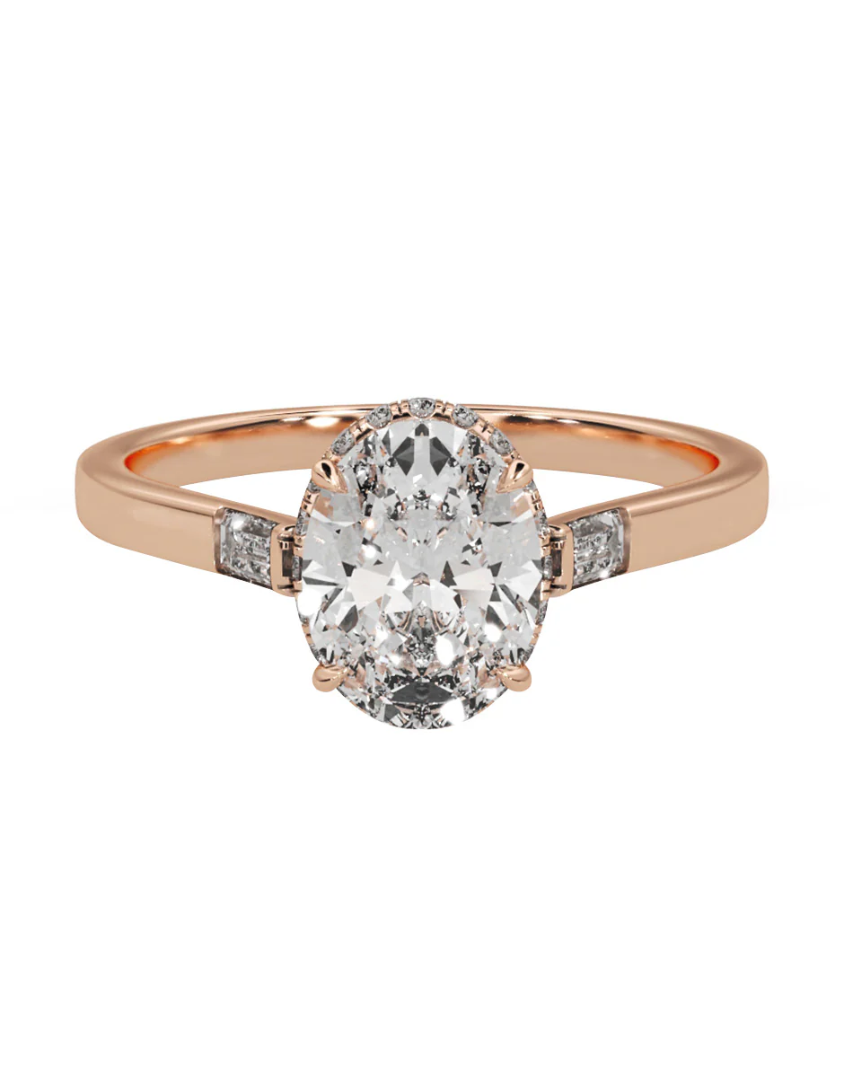 MONTADURA PARA PERSONALIZAR ANILLO DE COMPROMISO - PAVÉ - Image 9