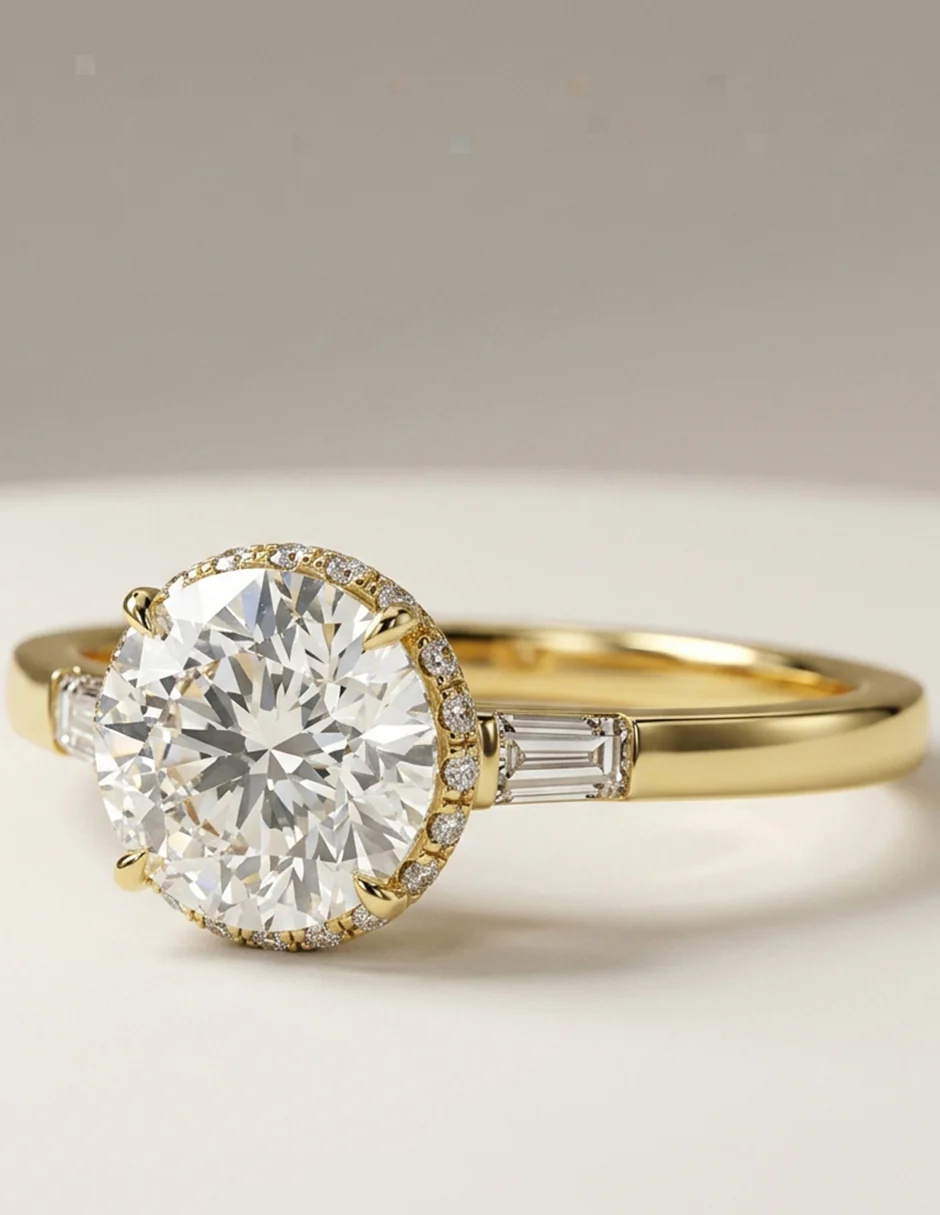 MONTADURA PARA PERSONALIZAR ANILLO DE COMPROMISO - PAVÉ - Image 14