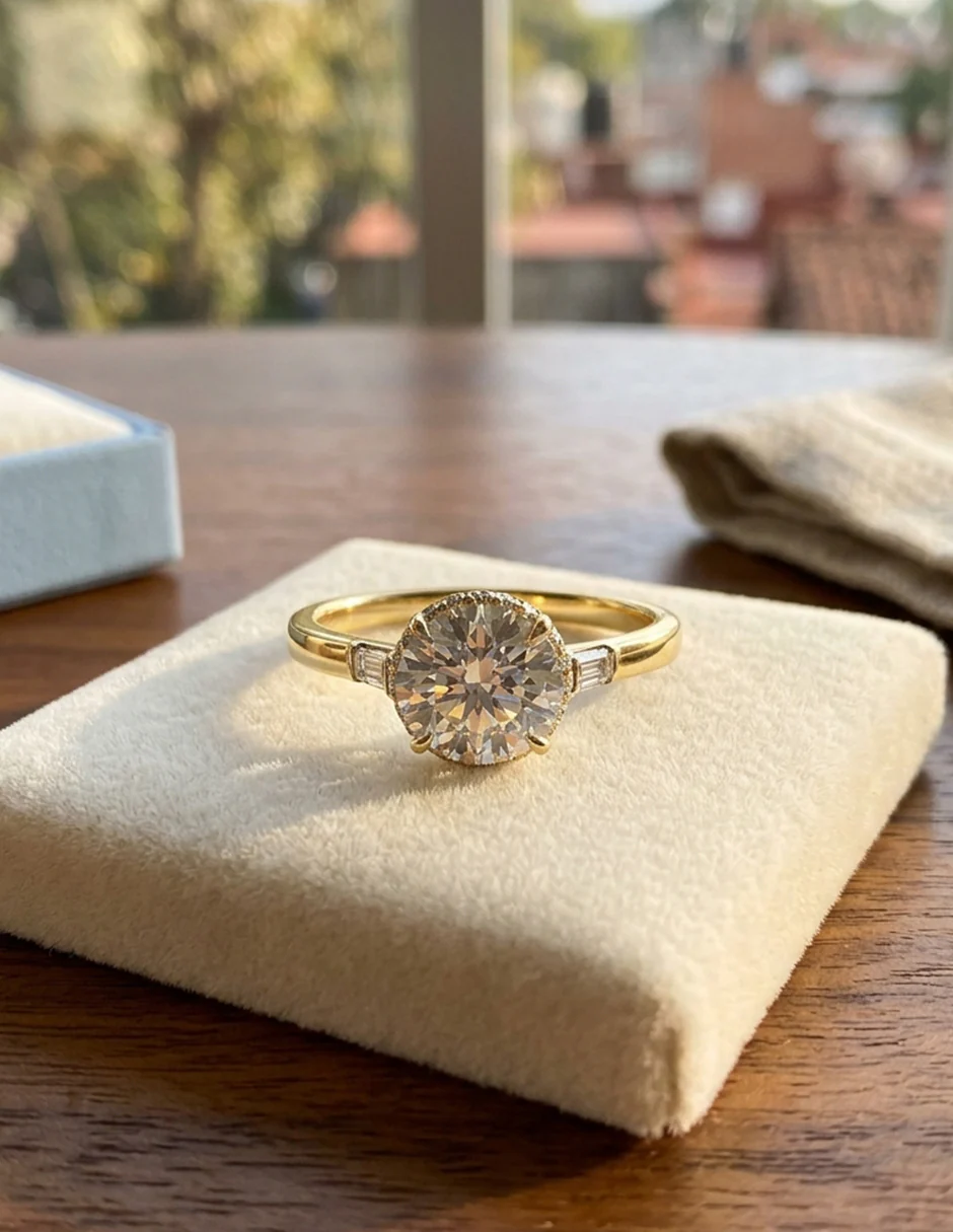 MONTADURA PARA PERSONALIZAR ANILLO DE COMPROMISO - PAVÉ - Image 15