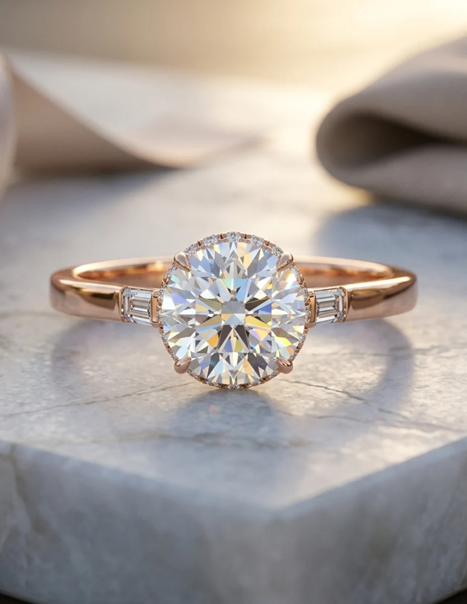 MONTADURA PARA PERSONALIZAR ANILLO DE COMPROMISO - PAVÉ - Image 17