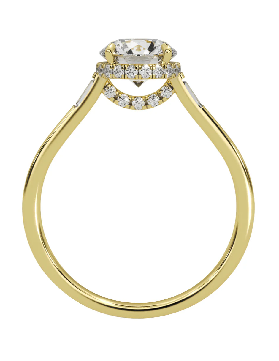 MONTADURA PARA PERSONALIZAR ANILLO DE COMPROMISO - PAVÉ - Image 6
