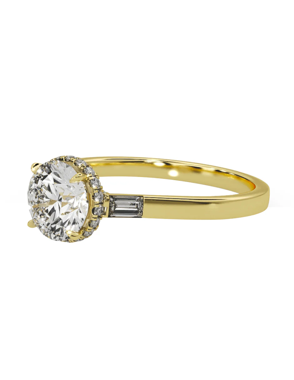 MONTADURA PARA PERSONALIZAR ANILLO DE COMPROMISO - PAVÉ - Image 8
