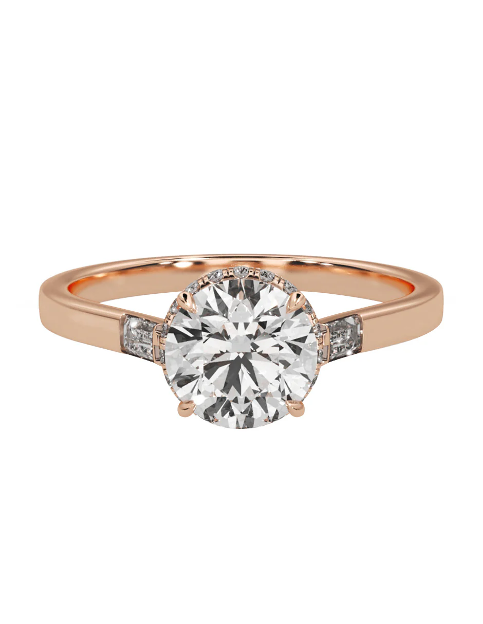 MONTADURA PARA PERSONALIZAR ANILLO DE COMPROMISO - PAVÉ - Image 9