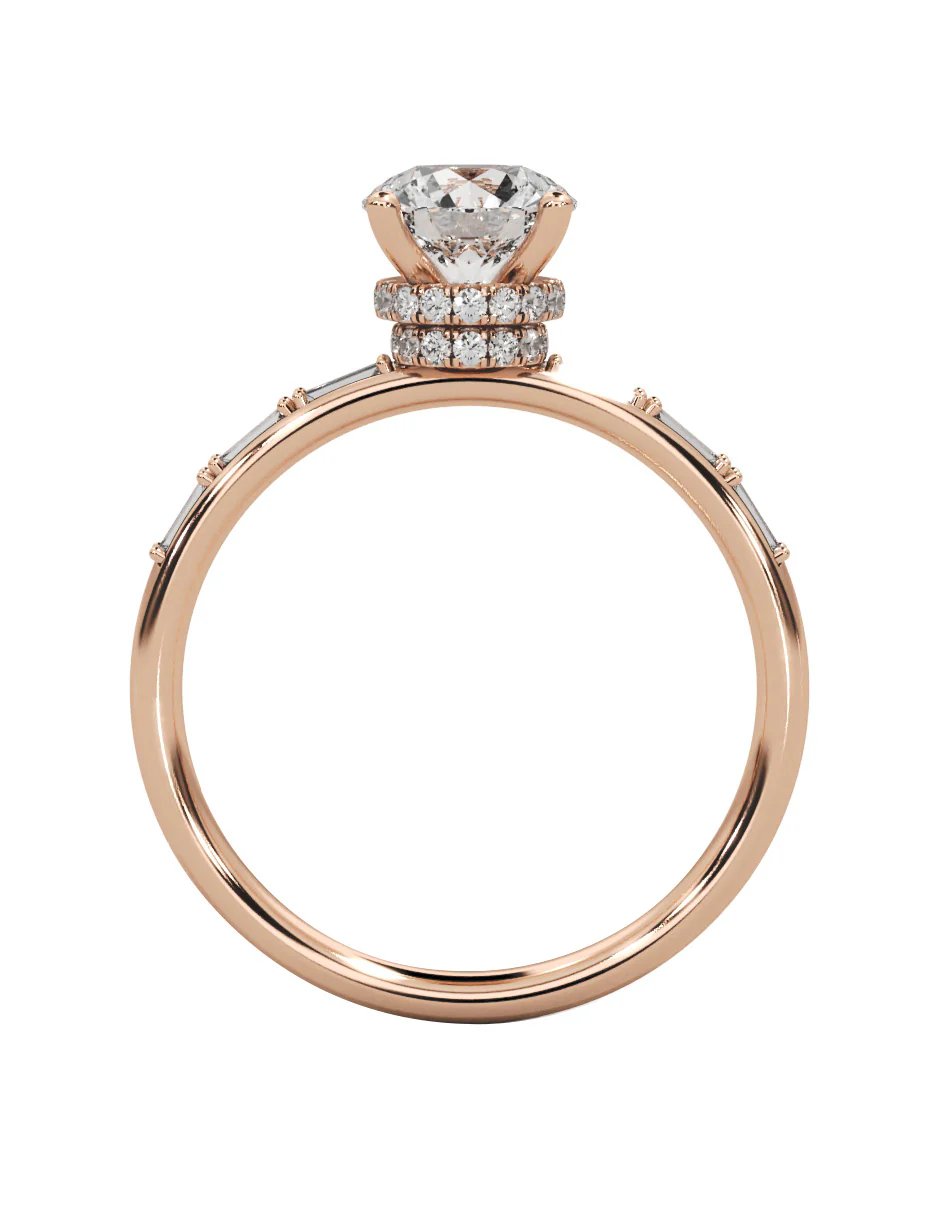 MONTADURA PARA PERSONALIZAR ANILLO DE COMPROMISO - PAVÉ - Image 10