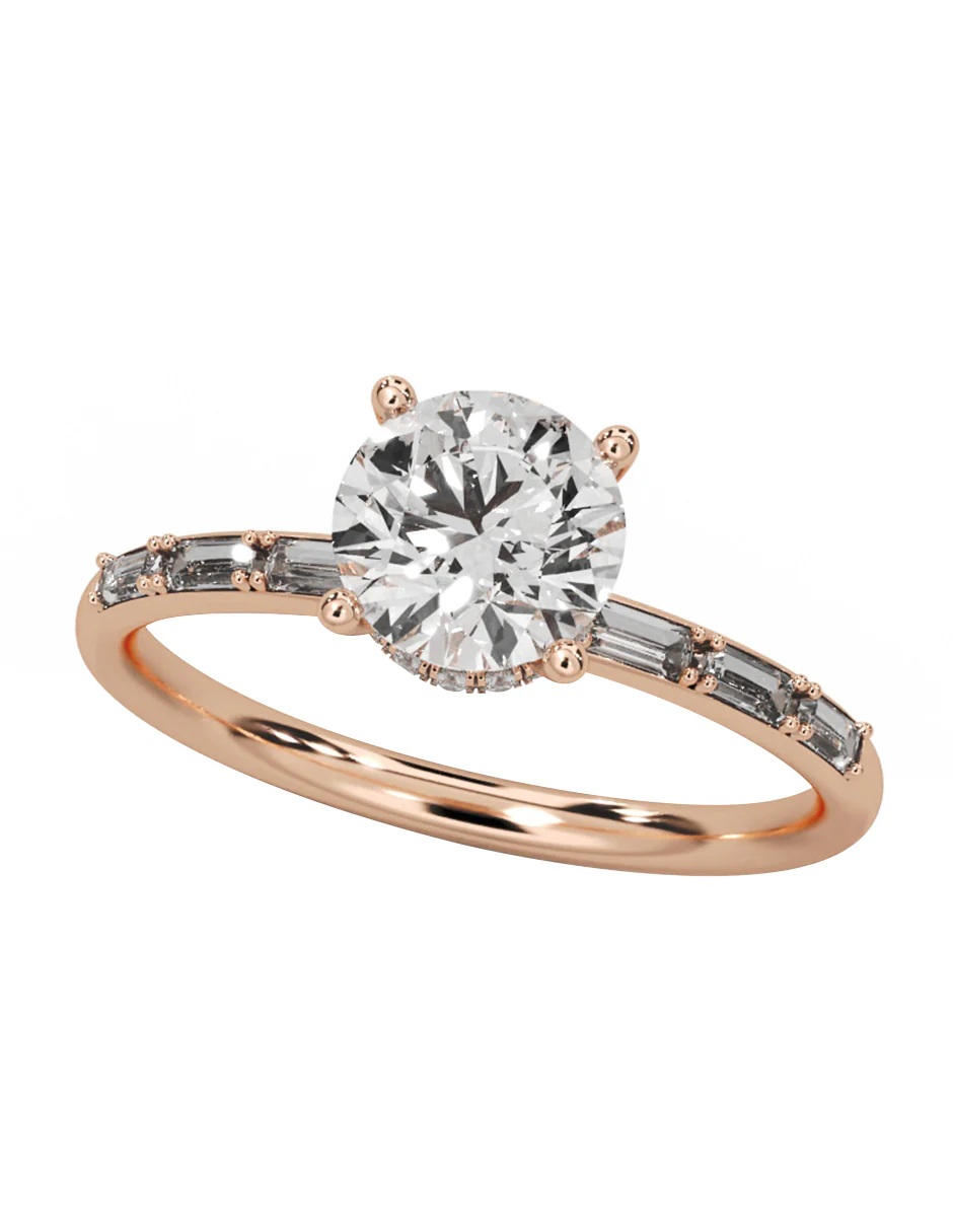 MONTADURA PARA PERSONALIZAR ANILLO DE COMPROMISO - PAVÉ - Image 11