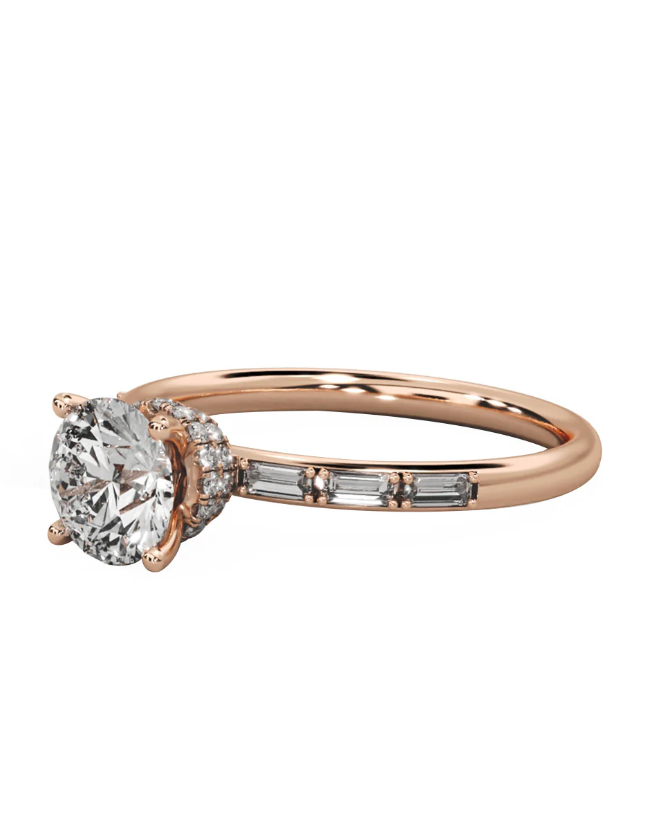 MONTADURA PARA PERSONALIZAR ANILLO DE COMPROMISO - PAVÉ - Image 12