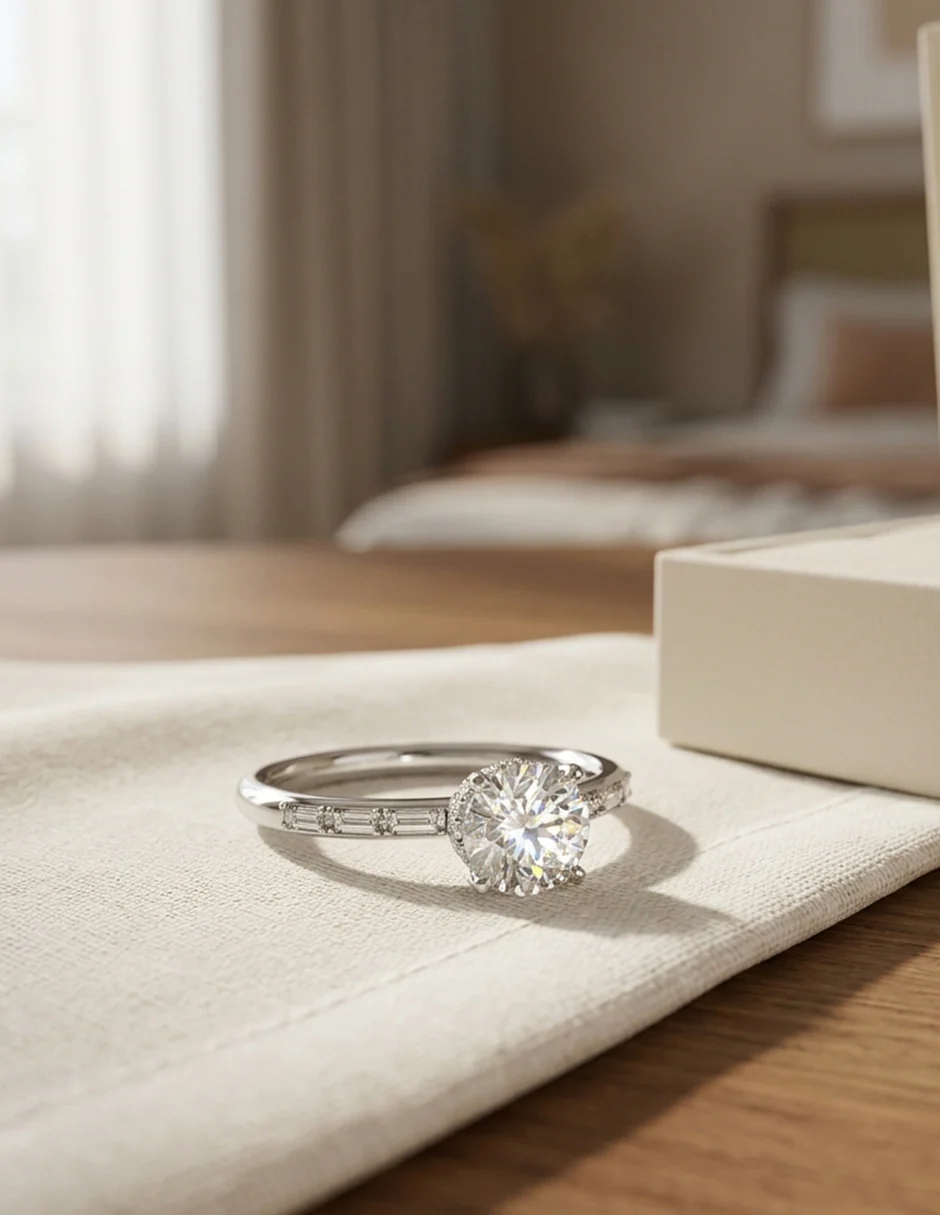MONTADURA PARA PERSONALIZAR ANILLO DE COMPROMISO - PAVÉ - Image 14