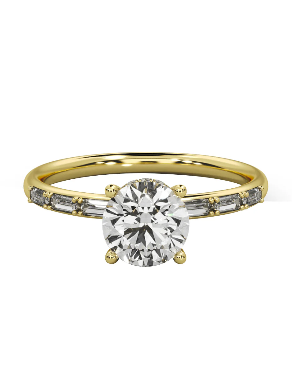 MONTADURA PARA PERSONALIZAR ANILLO DE COMPROMISO - PAVÉ - Image 5