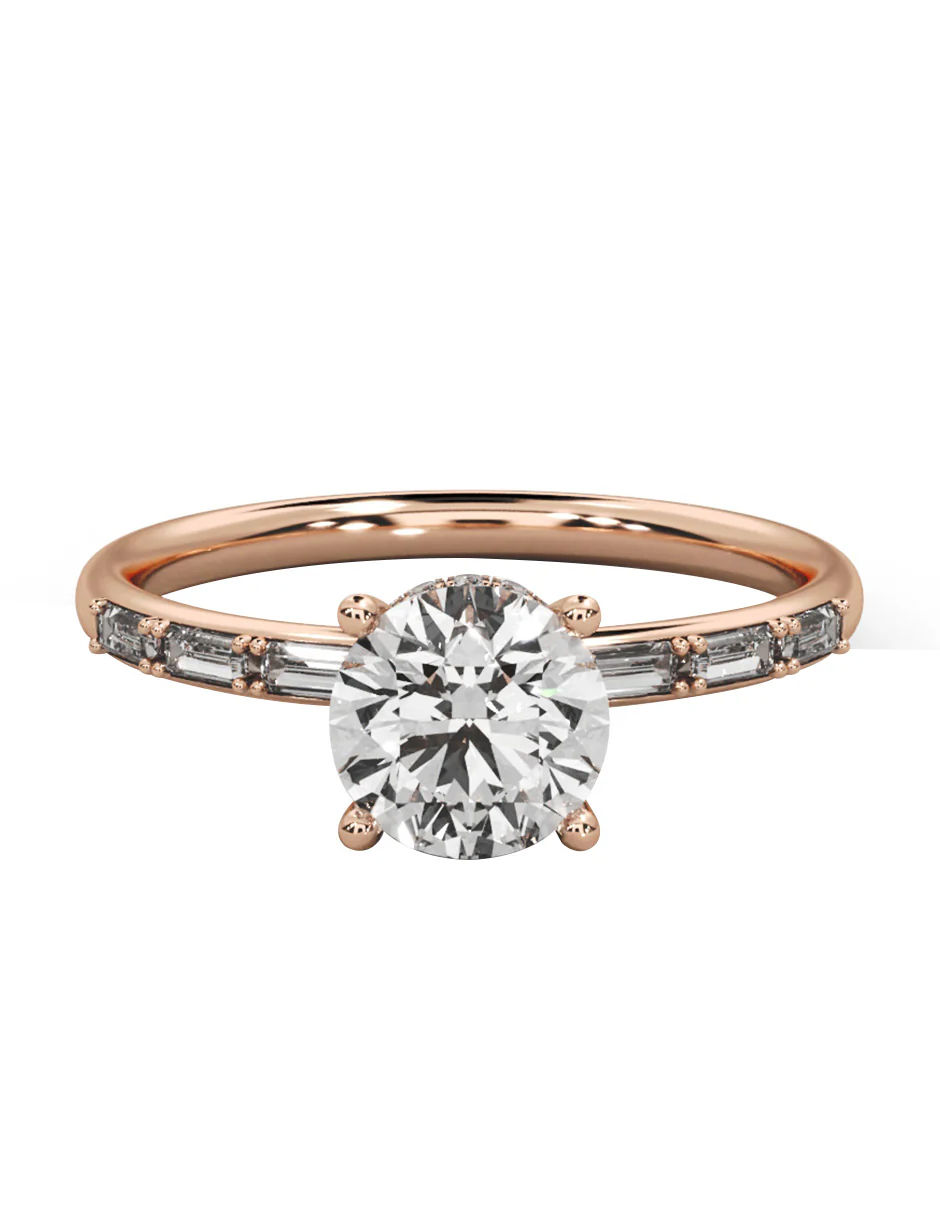 MONTADURA PARA PERSONALIZAR ANILLO DE COMPROMISO - PAVÉ - Image 9