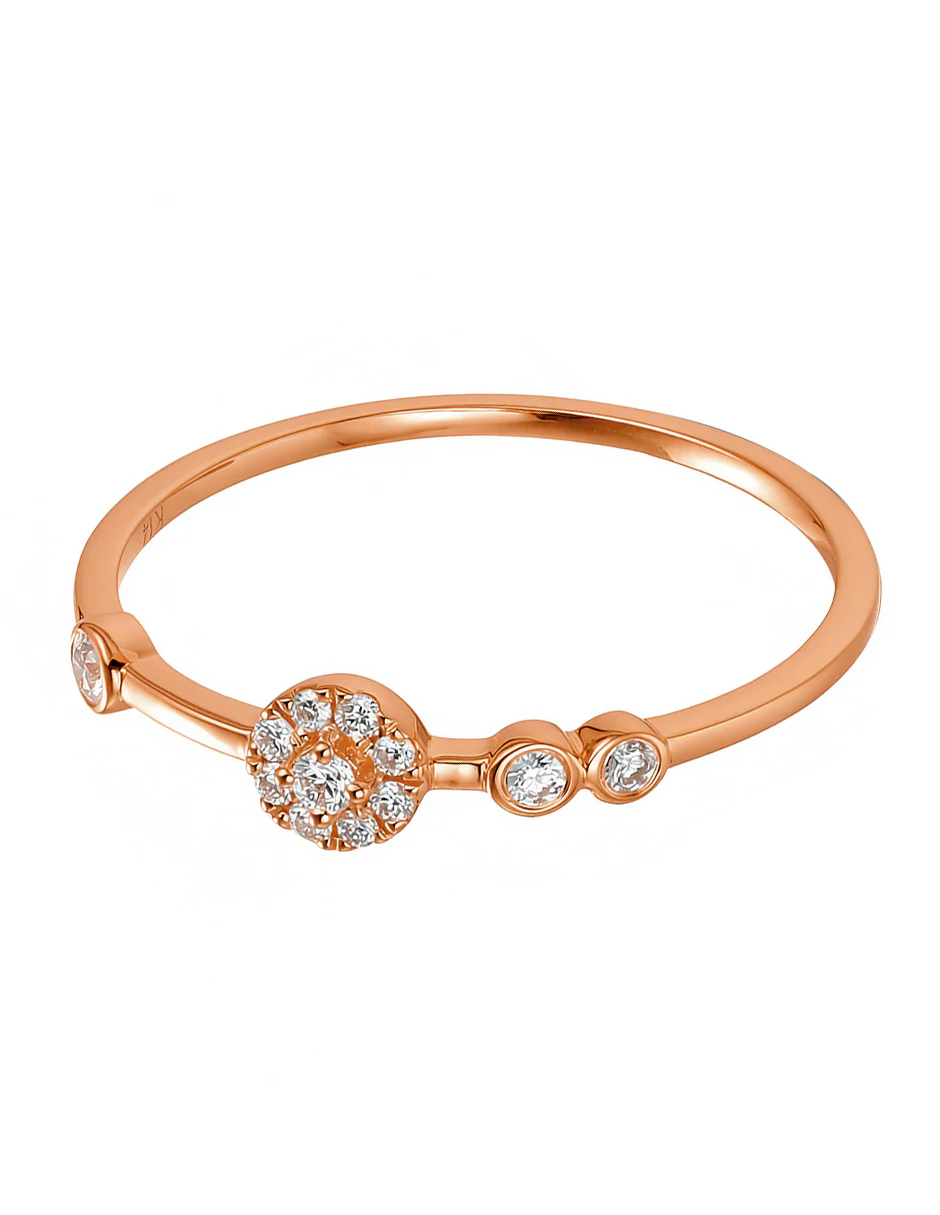 Anillo de Moda con Piedras Laterales - Image 8