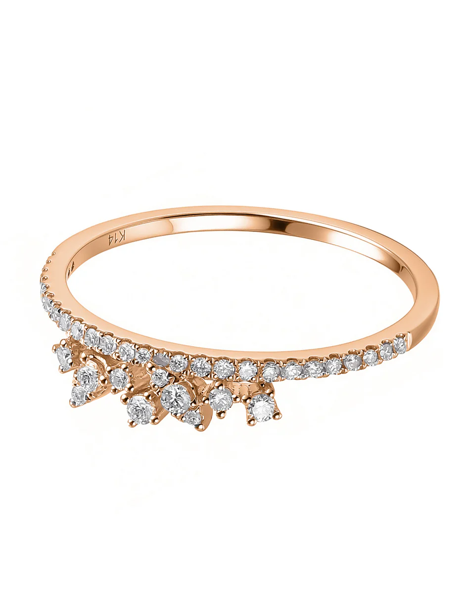 Anillo de Moda con Piedras Laterales - Image 8