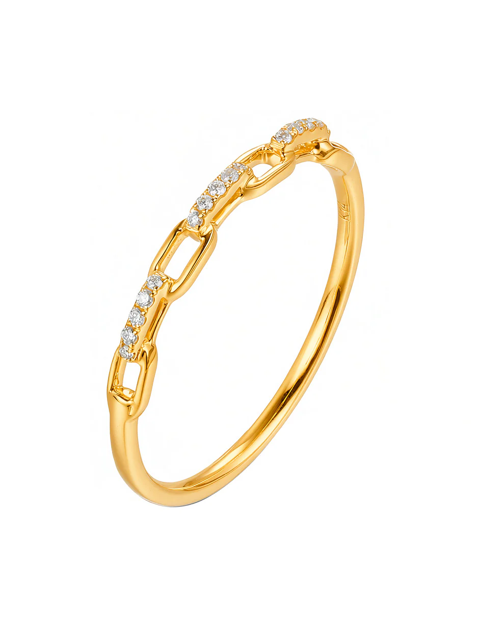 Anillo de Compromiso con Pavé - Image 4