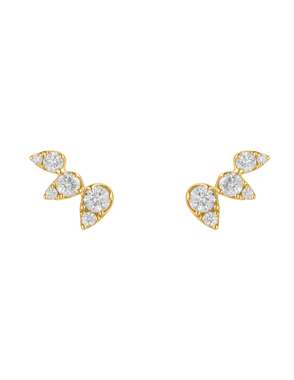 Aretes con Piedras Laterales - Image 3