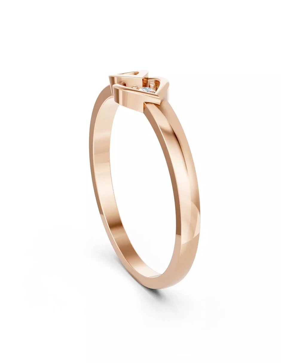 Anillo de Compromiso - solitario - MIO40-RG-CZ - Image 12