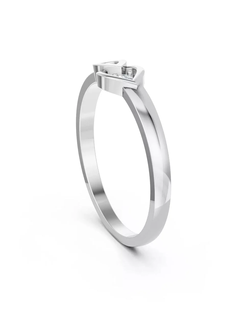 Anillo de Compromiso - solitario - MIO40-RG-CZ - Image 4