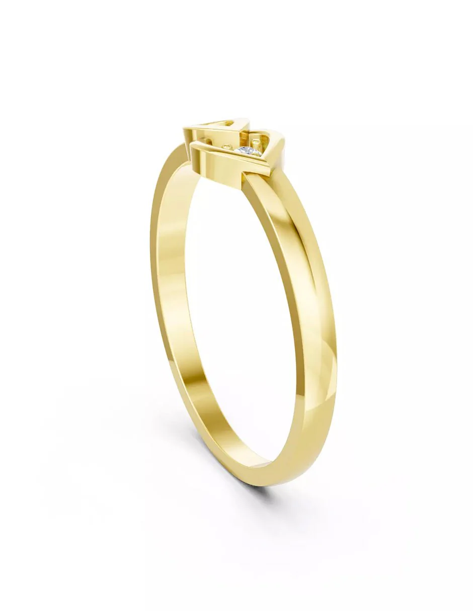 Anillo de Compromiso - solitario - MIO40-RG-CZ - Image 8