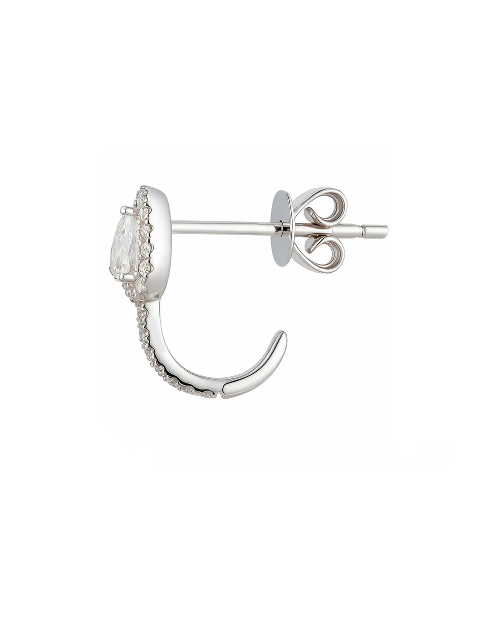 Aretes con Piedras Laterales - Image 3
