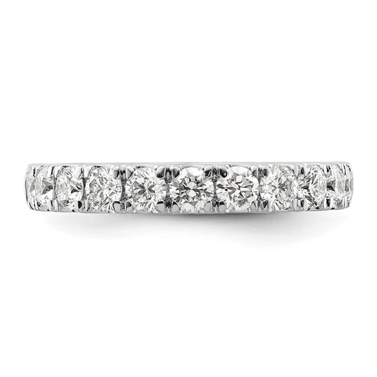 Anillo de Boda TRUE ORIGIN de Oro Blanco 14K con 1 Quilate de Diamantes de Laboratorio VS+ F+ - Image 4