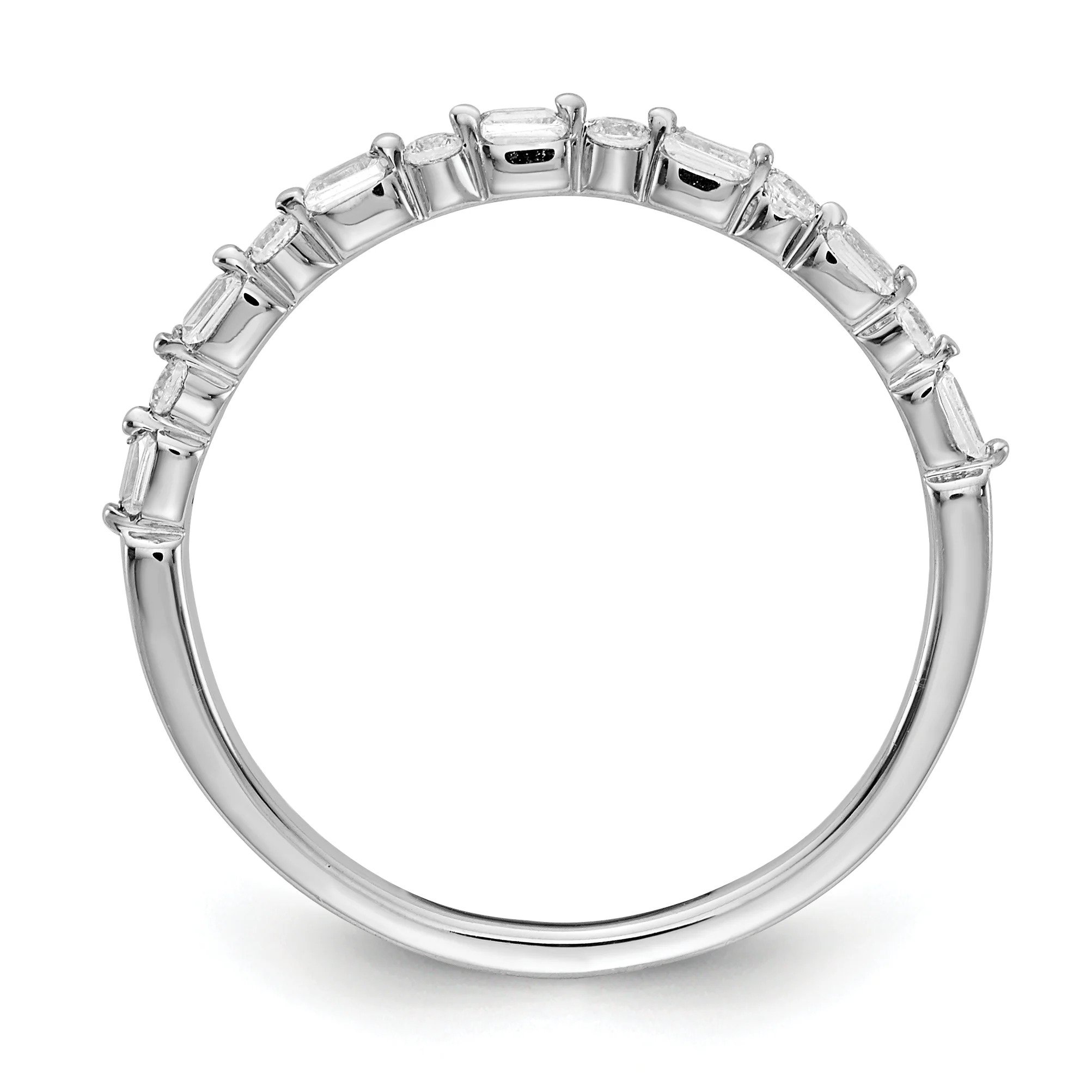 Anillo de Diamantes de Fantasía en Oro Blanco de 14K - Image 3