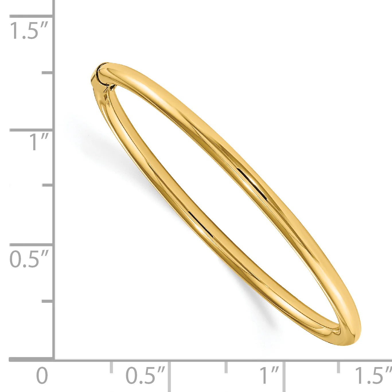 Brazalete para Bebé Slip-on Madi K de 14k de 2.5mm - Image 2
