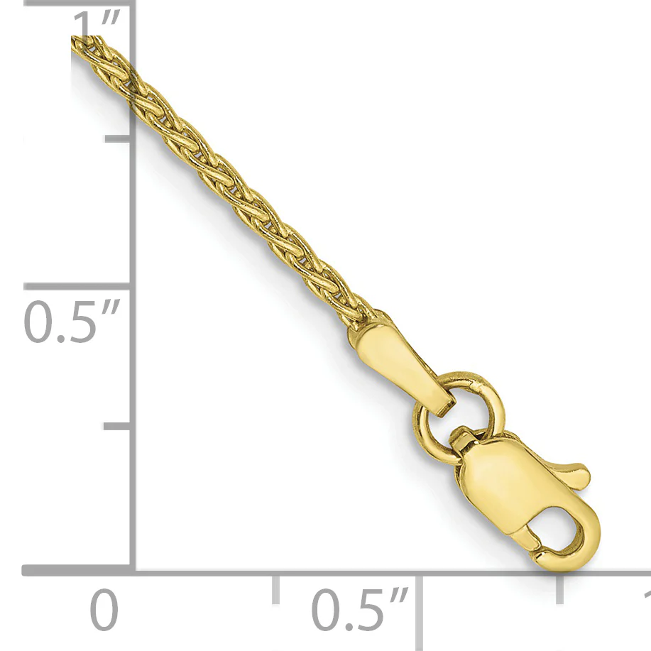 Pulsera Parisina de Trenza de 10k de 1.5 mm - Image 2