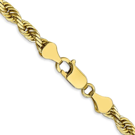 Cadena Trenzada Cuádruple de 5mm en Oro de 10k - Image 4