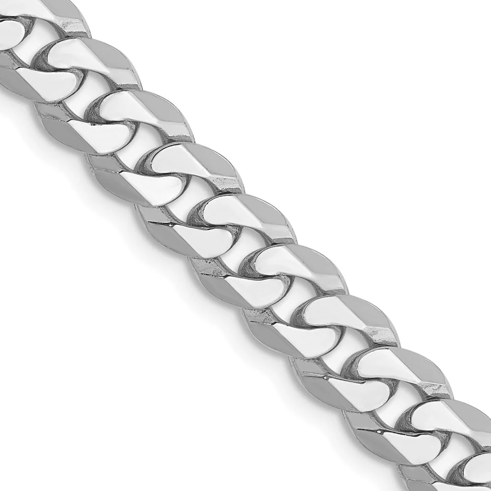 Cadena plana biselada de 14 k WG de 6,25 mm