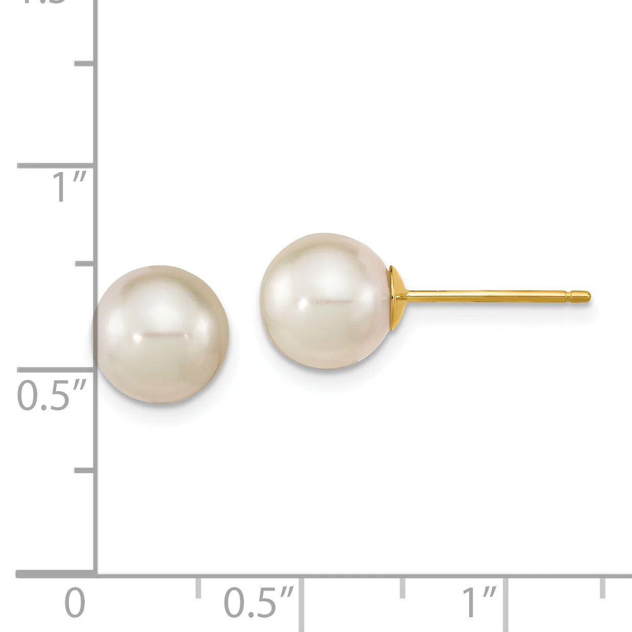 Pendientes con Perlas South Sea Cultivadas - Image 3