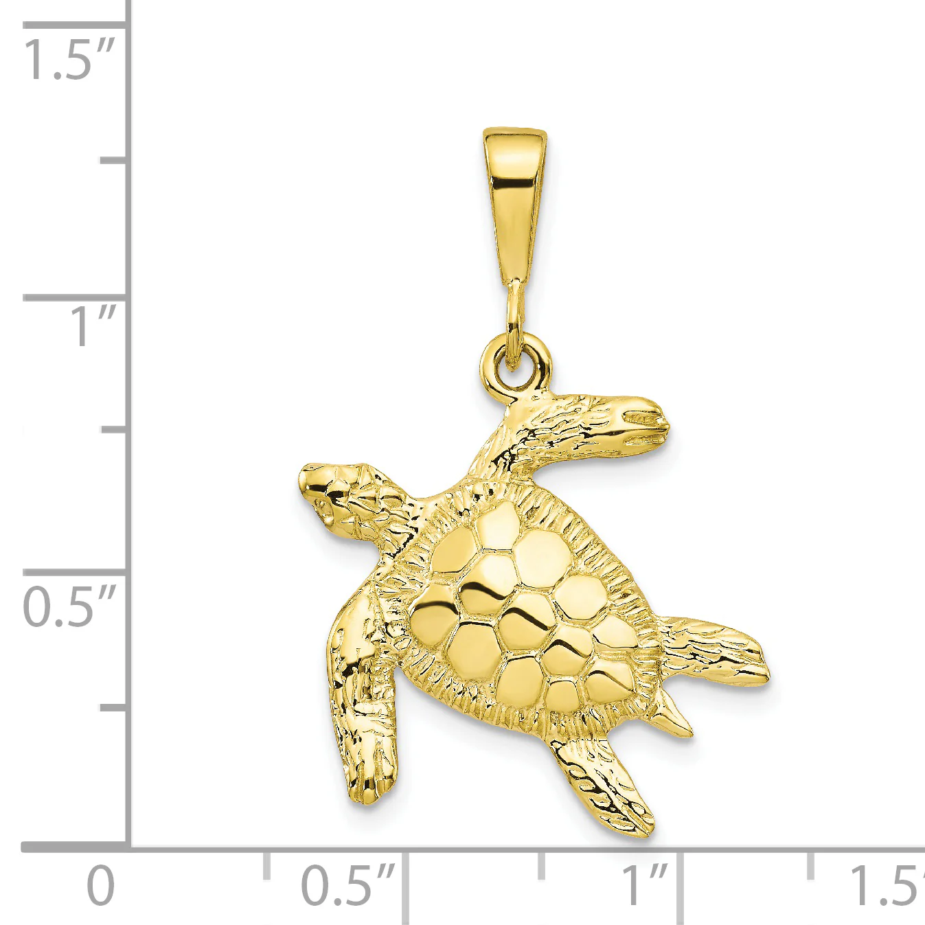 Colgante de Tortuga de 10k - Image 3