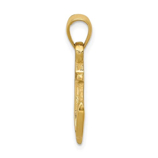 Colgante Ancla en Oro de 10k - Image 3
