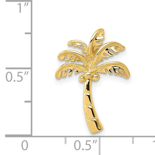 Dije de Palma en Oro Amarillo de 14K - Image 4