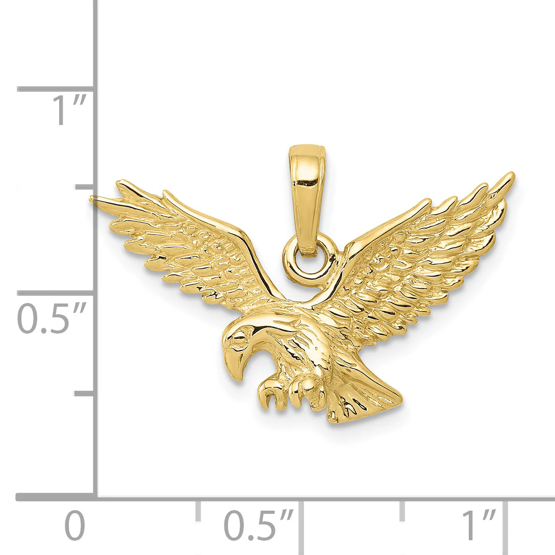 Colgante 3D Águila 10K - Image 3