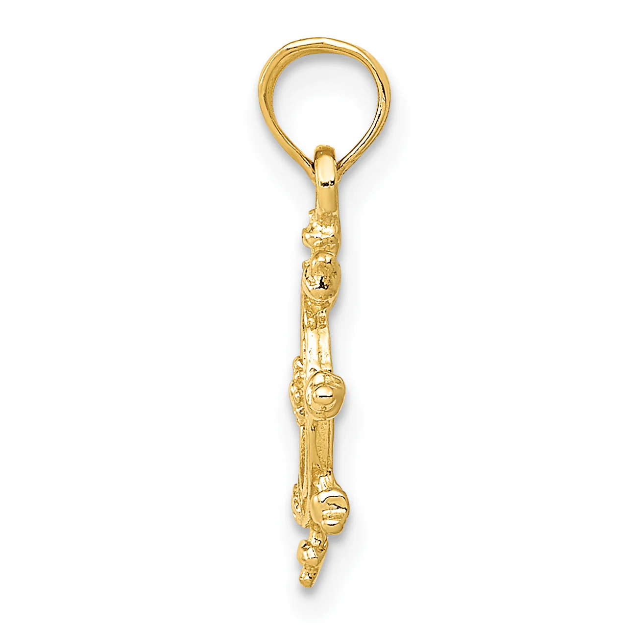 Colgante de Rueda de Timón de Barco de Oro 14K - Image 2