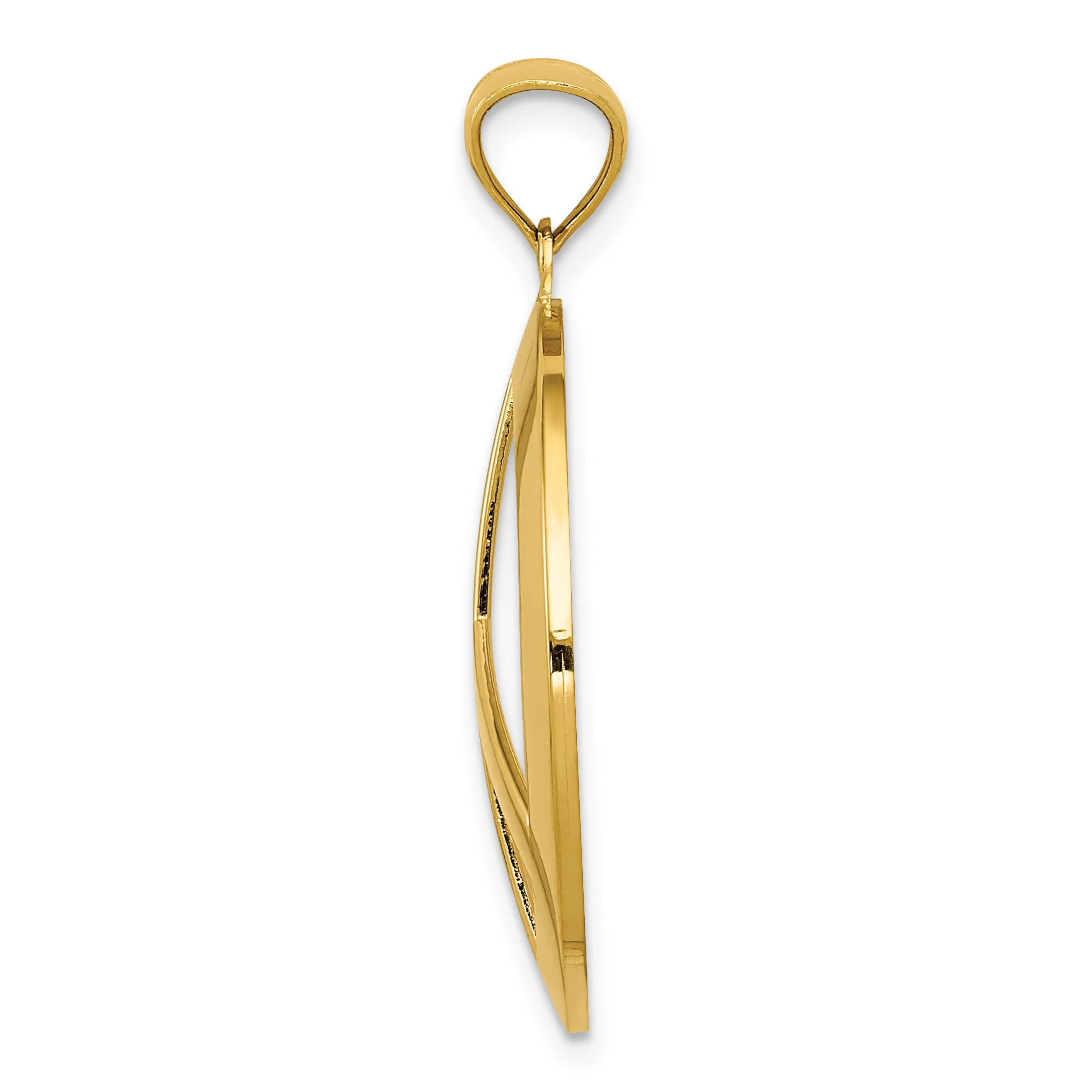 Colgante con Símbolo de Paz en Oro de 14k - Image 2