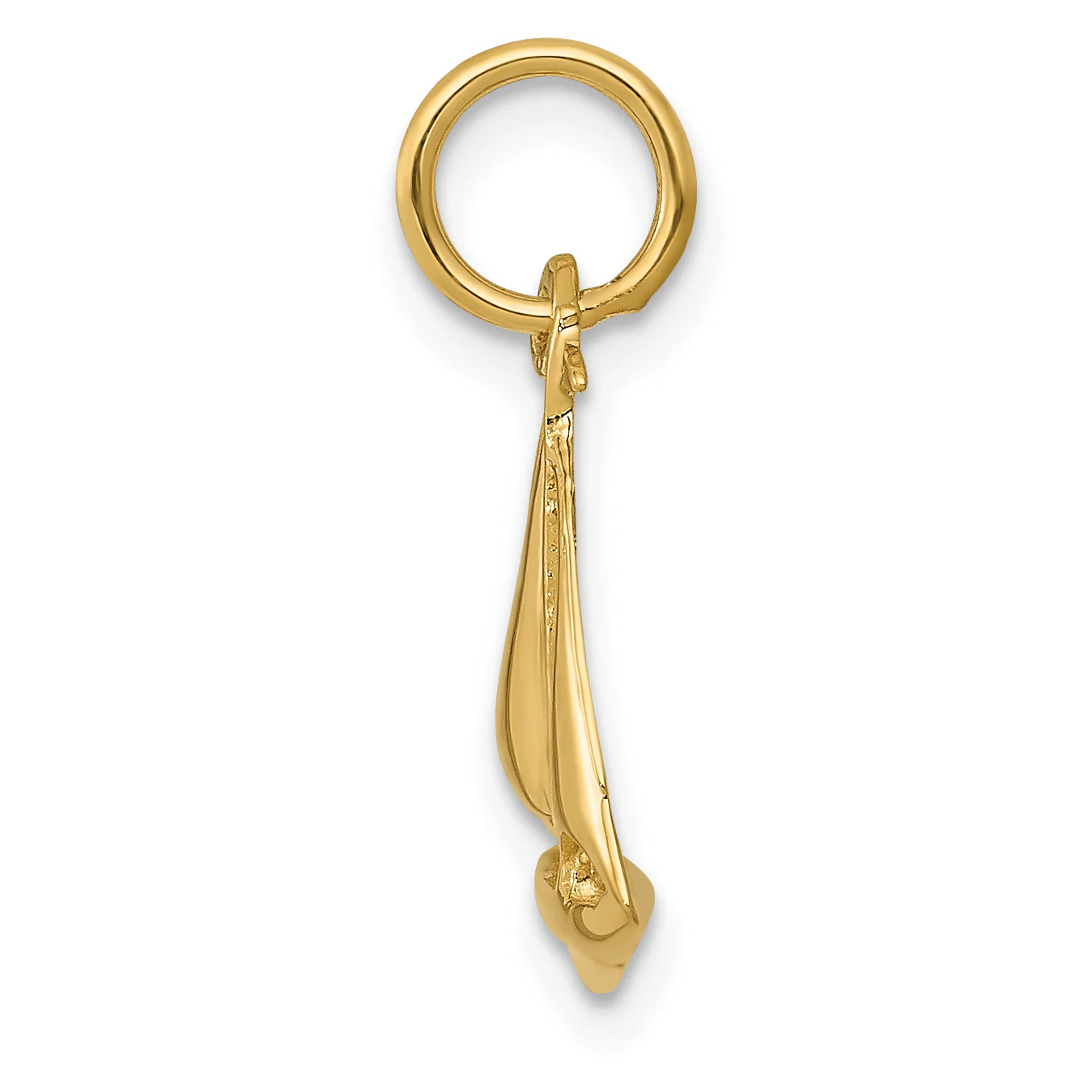 Colgante de Vela en 3D en Oro de 14K - Image 2
