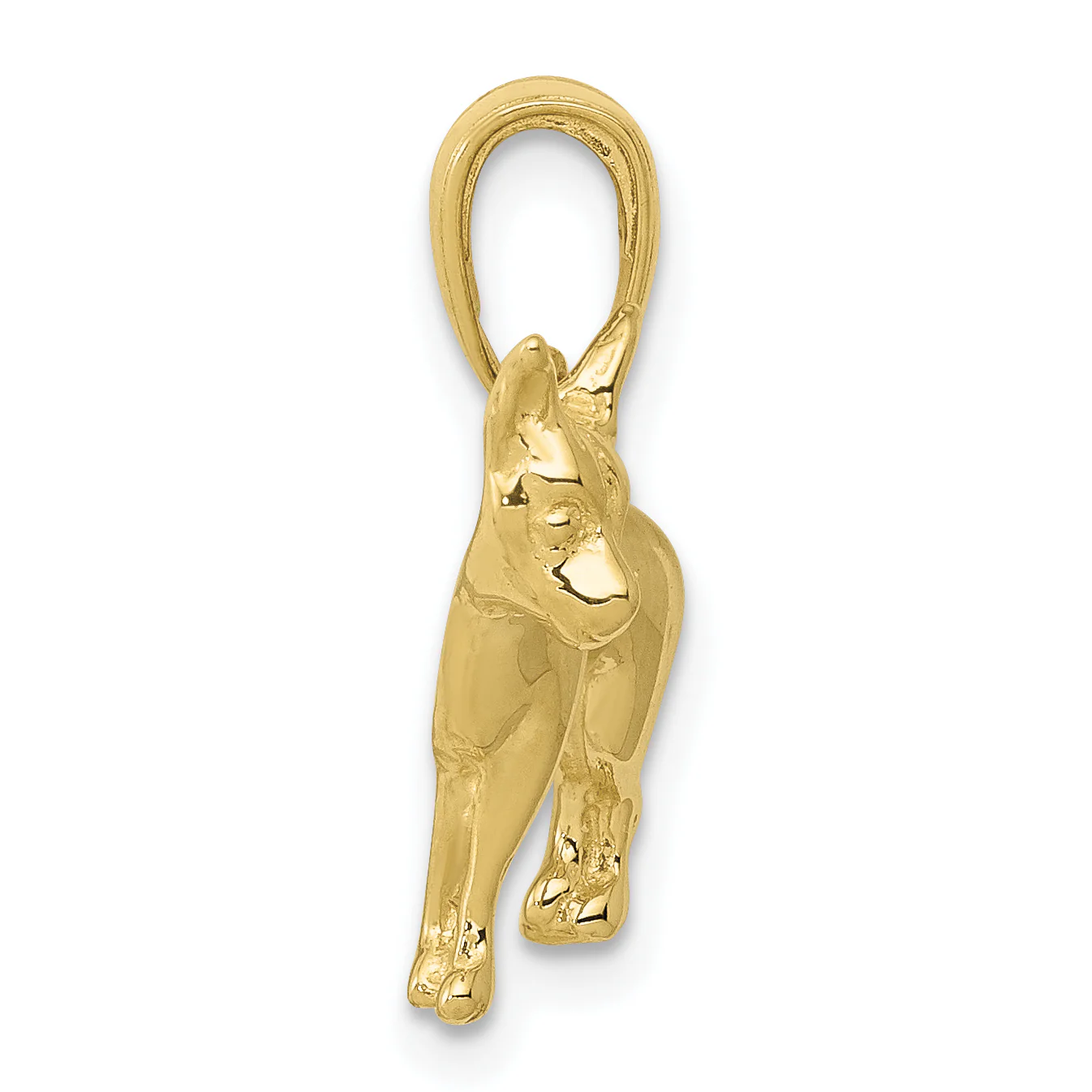 Colgante de Perro Chihuahua en Oro de 10K - Image 2